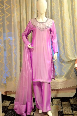 Cotton Silk Handwork Dress