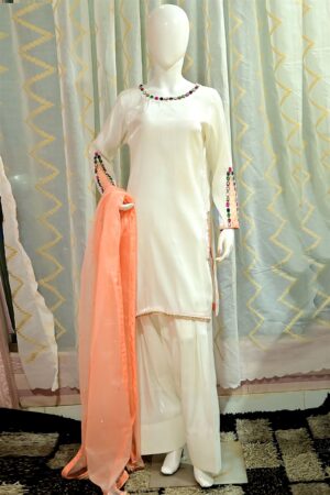 Cotton Silk Handcrafted Suit