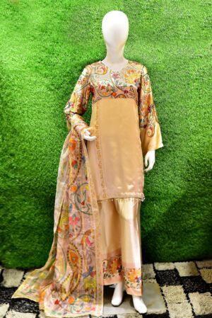 Digital Print Hand Touch Dress