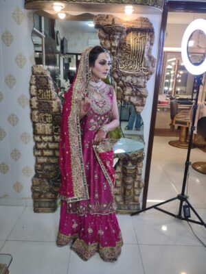 shesha slik hand work custom order