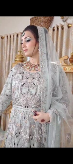 shesha slik hand work custom order